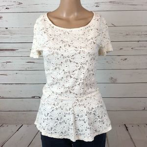 Velvet by Graham and Spencer Ruthie Peplum Top